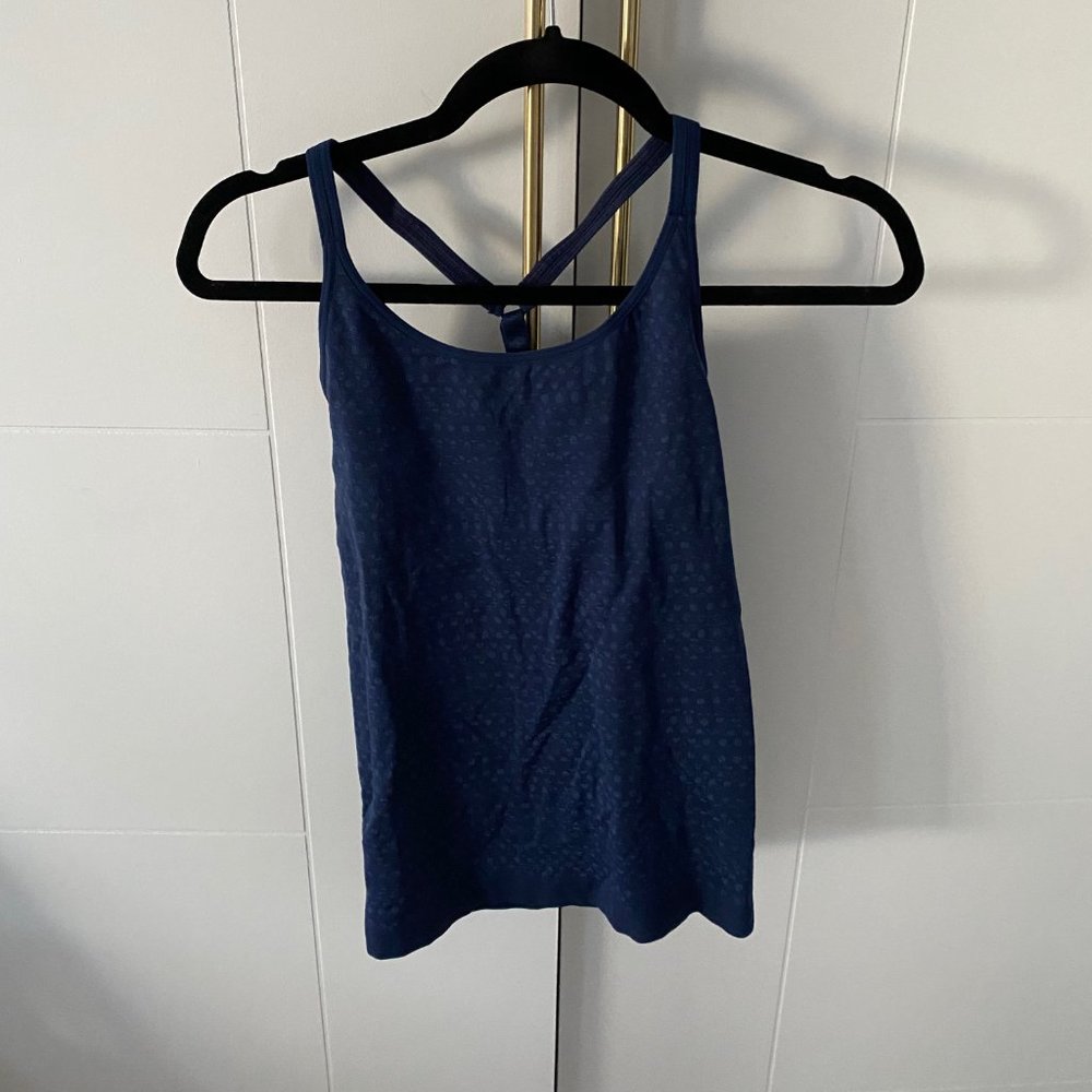 Athleta Tank Top (XS, Navy)